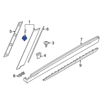 Mini OE - Body A-Pillar Trim Panel Clip