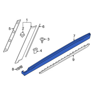 Mini OE - Left Rocker Panel Guard