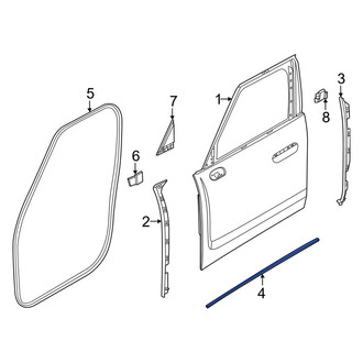 Mini OE - Front Lower Door Shell Seal