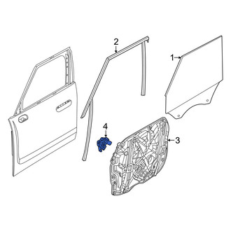 Mini OE - Front Right Window Motor