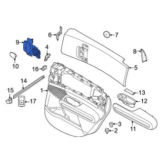 Mini OE - Rear Right Inner Interior Door Handle