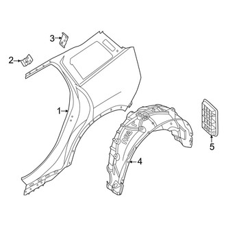 Mini OE - Quarter Panel & Components (Body & Components), (BATTERY EV (EV/BEV))
