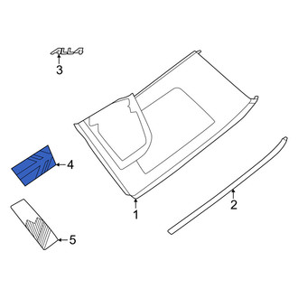 Mini OE - Rear Left Quarter Panel Decal
