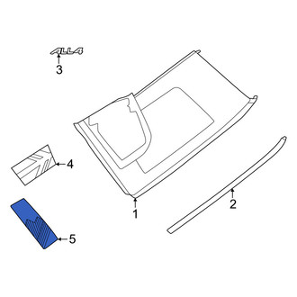 Mini OE - Rear Left Quarter Panel Decal