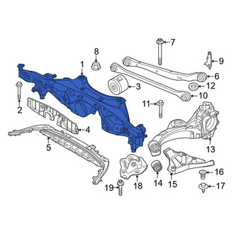 Mini OE - Rear Suspension Subframe Crossmember