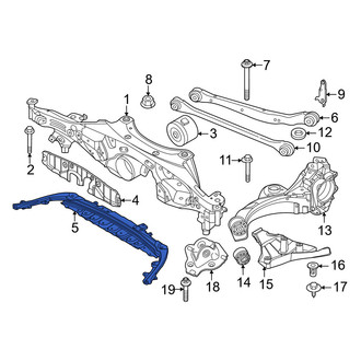 Mini OE - Rear Lower Suspension Crossmember Reinforcement