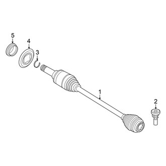Mini OE - Rear Suspension - Drive Axles (BATTERY EV (EV/BEV))