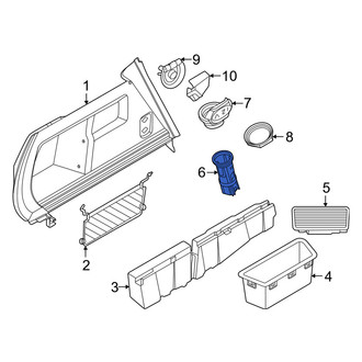 Mini OE - Rear 12 Volt Accessory Power Outlet