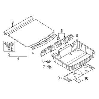 Mini OE - Rear Body & Floor - Interior Trim (Floor Trim), (BATTERY EV (EV/BEV))