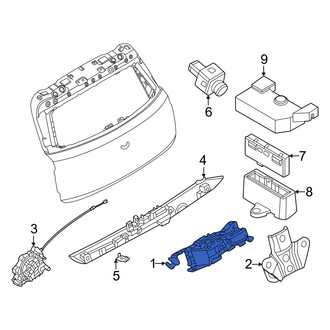 Mini OE - Rear Liftgate Latch