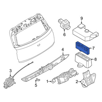 Mini OE - Rear Lower Liftgate Control Module