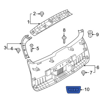Mini OE - Rear Liftgate Latch Release Switch