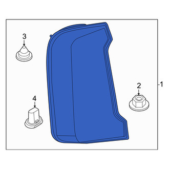 Mini OE - Rear Left Tail Light Assembly