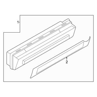 Mini OE - Rear Lamps - License Lamps (BATTERY EV (EV/BEV))