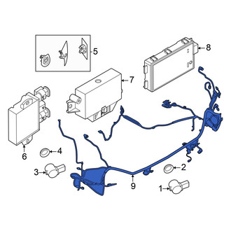 Mini OE - Rear Parking Aid System Wiring Harness