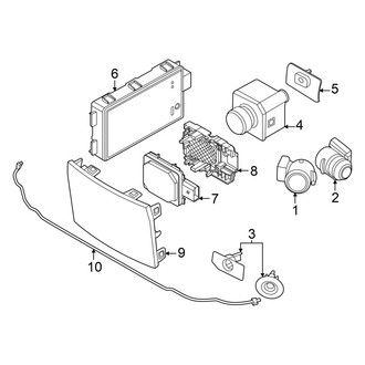 Mini OE - Front Bumper & Grille - Bumper & Components (Electrical Components)