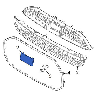 Mini OE - Front Grille Molding