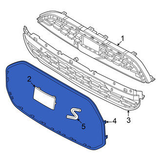 Mini OE - Front Grille Molding