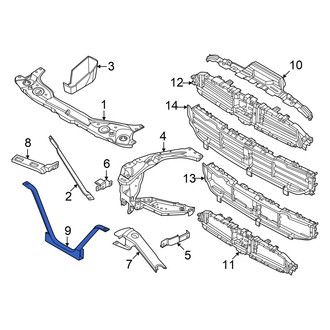 Mini OE - Radiator Support Panel Brace