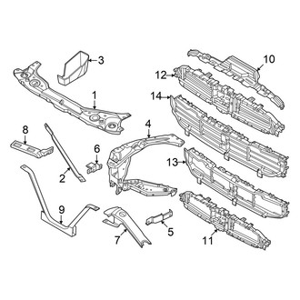 Mini OE - Radiator Support