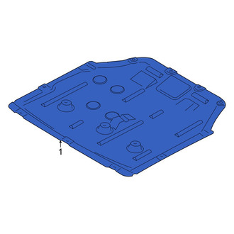 Mini OE - Front Radiator Support Splash Shield