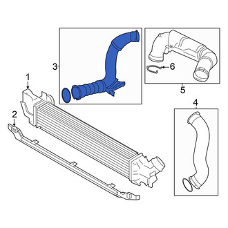Mini OE - Intercooler Pipe