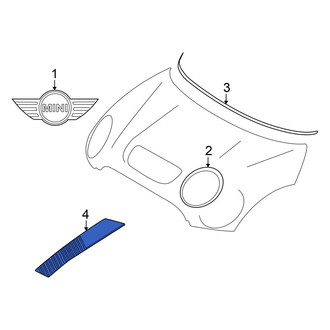 Mini OE - Front Left Trim Stripe Tape