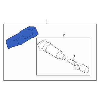 Mini OE - Tire Pressure Monitoring System (TPMS) Sensor