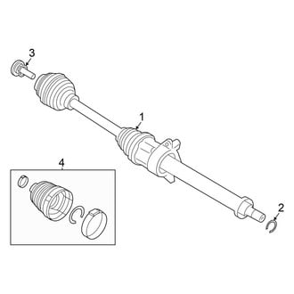 Mini OE - Front Suspension - Drive Axles