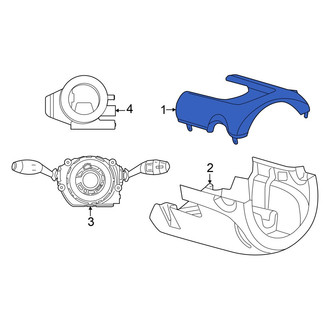 Mini OE - Upper Steering Column Cover