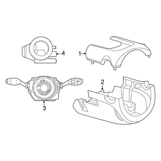 Mini OE - Steering Column - Shroud, Switches & Levers