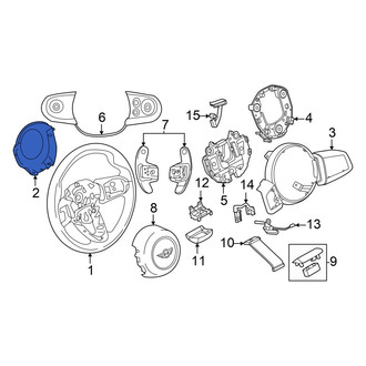 Mini OE - Steering Wheel Back Cover