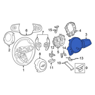 Mini OE - Lower Steering Wheel Trim