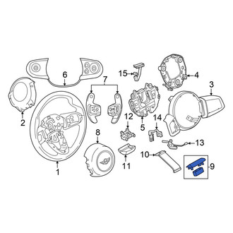 Mini OE - Lower Steering Wheel Trim