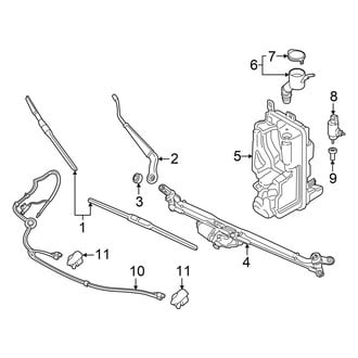 Mini OE - Windshield - Wiper & Washer Components