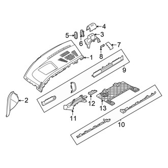 Mini OE - Instrument Panel Components