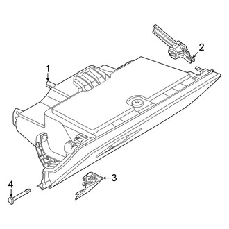 Mini OE - Instrument Panel - Glove Box