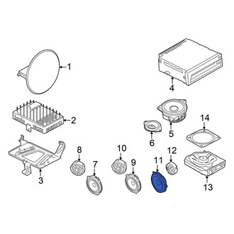 Mini OE - Rear Lower Speaker