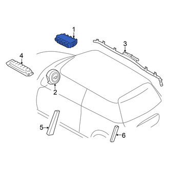 Mini OE - Left Lower Instrument Panel Air Bag