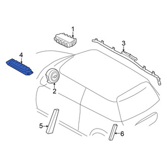 Mini OE - Right Lower Instrument Panel Air Bag