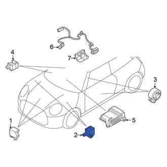 Mini OE - Center Front Air Bag Impact Sensor