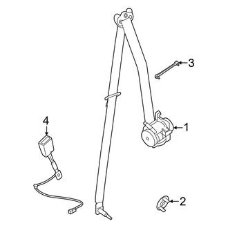 Mini OE - Restraint Systems - Front Seat Belts (Base / John Cooper Works / S 2 Doors Hatchback)