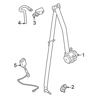 Mini OE - Restraint Systems - Front Seat Belts (Convertible)