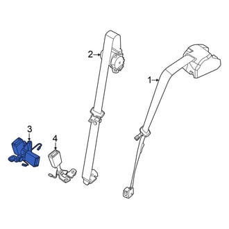 Mini OE - Rear Right Seat Belt Receptacle