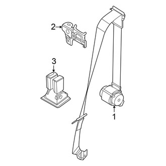 Mini OE - Restraint Systems - Rear Seat Belts (Convertible)