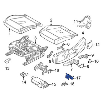 Mini OE - Front Left Air Bag Occupant Sensor Bracket