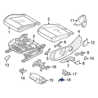 Mini OE - Front Left Air Bag Occupant Sensor Bracket