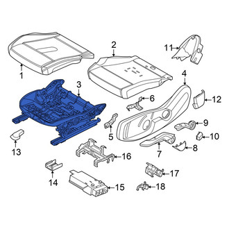 Mini OE - Front Left Seat Track