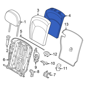 Mini OE - Rear Right Seat Back Cushion