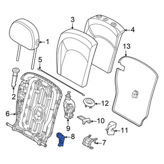 Mini OE - Rear Right Seat Belt Guide